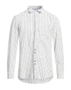 Berna Man Shirt White Size 3xl Cotton In White
