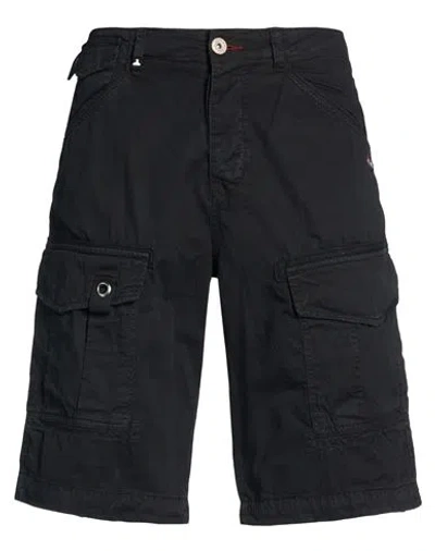 Berna Man Shorts & Bermuda Shorts Black Size 34 Cotton