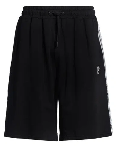 Berna Man Shorts & Bermuda Shorts Black Size Xl Cotton