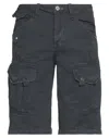 Berna Man Shorts & Bermuda Shorts Midnight Blue Size 38 Cotton In Blue