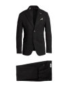 Berna Man Suit Black Size 46 Polyester In Black