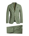 Berna Man Suit Military Green Size 34 Polyester