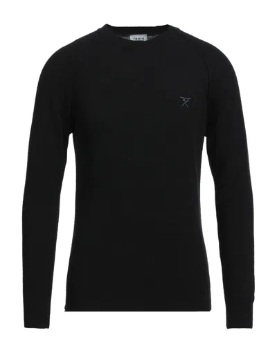 Berna Man Sweater Black Size S Cotton, Polyamide
