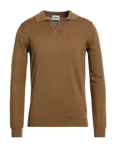 Berna Man Sweater Brown Size Xxl Cotton