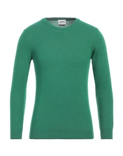 Berna Man Sweater Green Size M Polyamide, Wool, Viscose, Cashmere