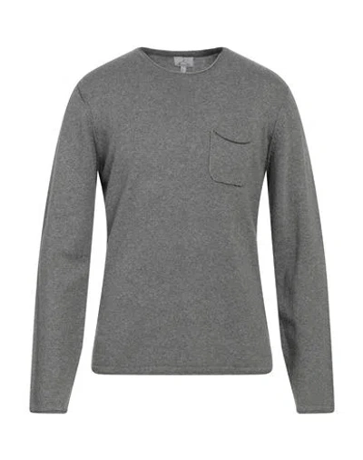 Berna Man Sweater Grey Size S Acrylic, Nylon, Cotton, Viscose, Wool