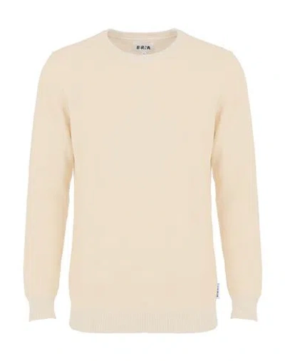 Berna Man Sweater Ivory Size Xxxs Cotton In White