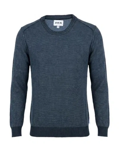 Berna Man Sweater Midnight Blue Size S Cotton