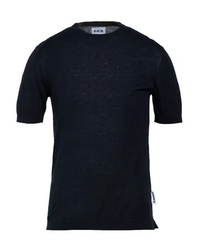 Berna Man Sweater Midnight Blue Size S Cotton