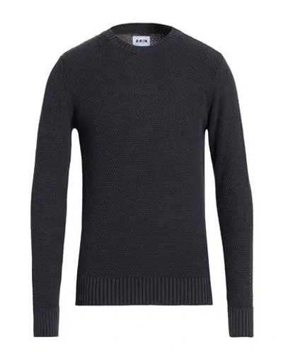 Berna Man Sweater Midnight Blue Size Xl Cotton