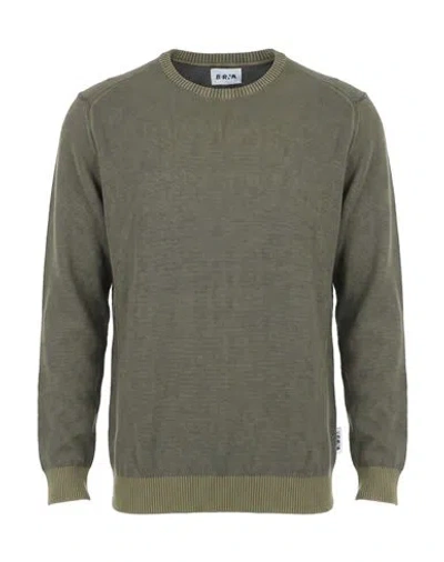 Berna Man Sweater Military Green Size S Cotton