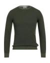 Berna Man Sweater Military Green Size S Wool, Viscose, Polyamide, Cashmere