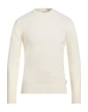 Berna Man Sweater Off White Size Xl Wool, Polyamide