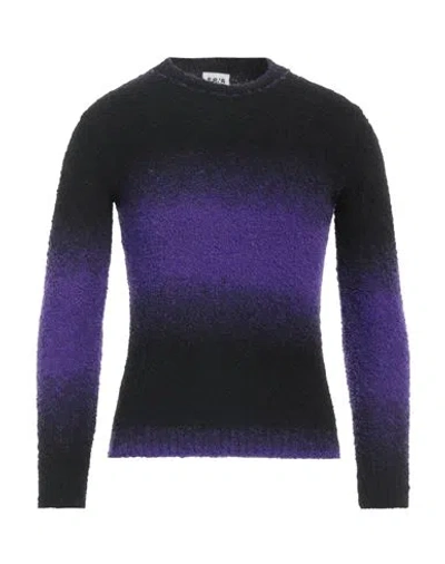 Berna Man Sweater Purple Size S Acrylic, Polyamide, Wool, Alpaca Wool