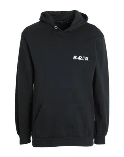 Berna Man Sweatshirt Black Size Xl Cotton