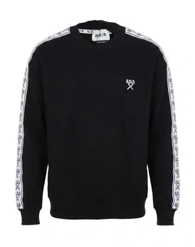 Berna Man Sweatshirt Black Size L Cotton, Polyester