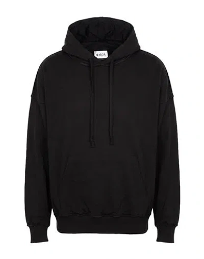 Berna Man Sweatshirt Black Size M Cotton, Elastane