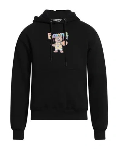 Berna Man Sweatshirt Black Size M Cotton, Polyester