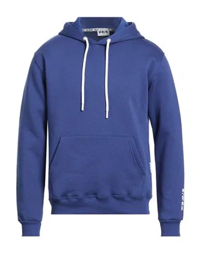Berna Man Sweatshirt Blue Size Xxl Cotton, Polyester