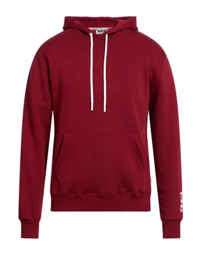 Berna Man Sweatshirt Burgundy Size Xl Cotton, Polyester In Red