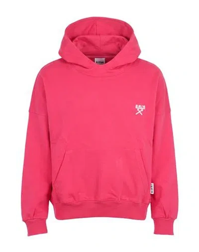 Berna Man Sweatshirt Fuchsia Size L Cotton, Polyester In Multi