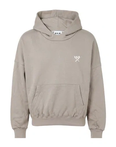 Berna Man Sweatshirt Grey Size S Cotton, Polyester In Gray