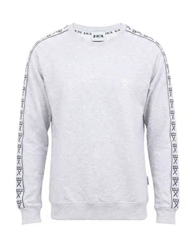 Berna Man Sweatshirt Light Grey Size S Cotton In Animal Print