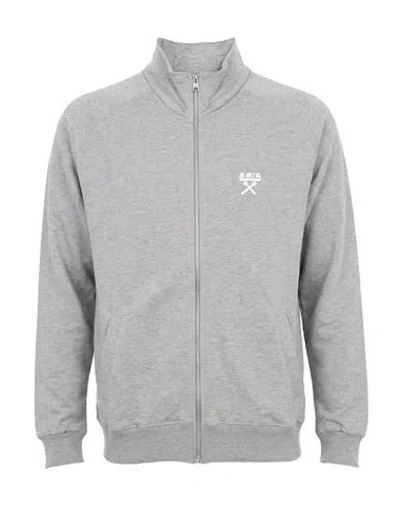 Berna Man Sweatshirt Light Grey Size S Cotton, Polyester In Gray