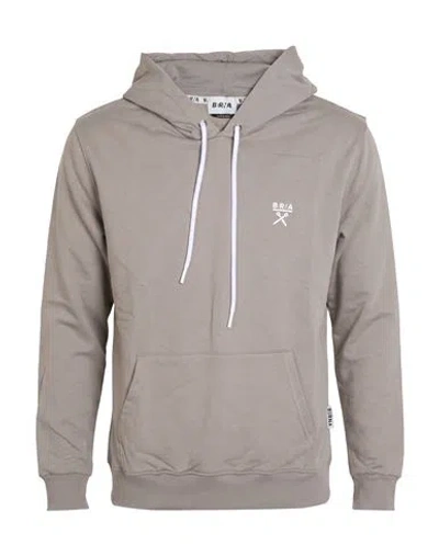 Berna Man Sweatshirt Light Grey Size S Cotton, Polyester In Brown