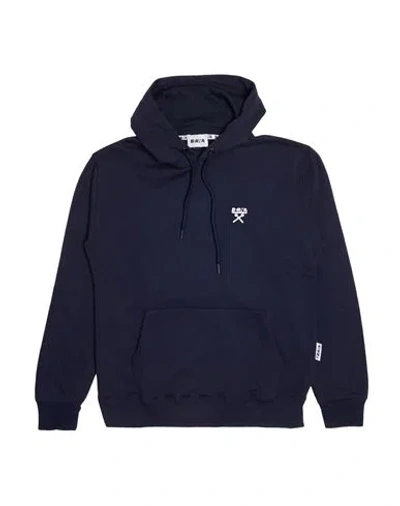 Berna Man Sweatshirt Midnight Blue Size M Cotton, Polyester