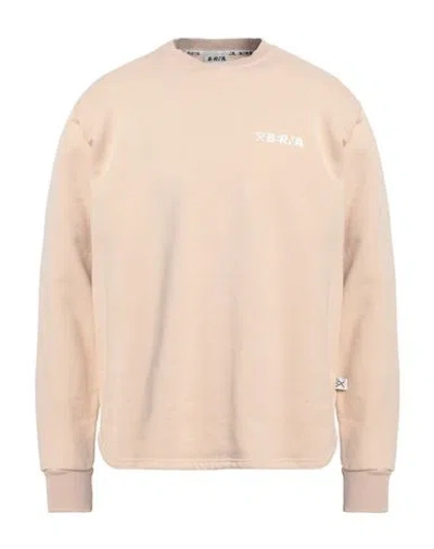 Berna Man Sweatshirt Sand Size Xxl Cotton In Beige