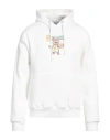 Berna Man Sweatshirt White Size L Cotton, Polyester