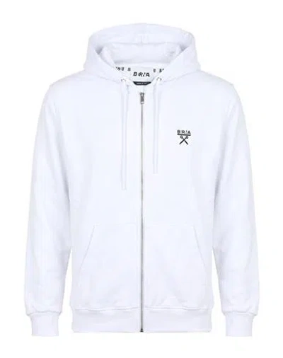 Berna Man Sweatshirt White Size M Cotton, Polyester