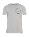 Berna Man T-shirt Light Grey Size M Cotton In Grey
