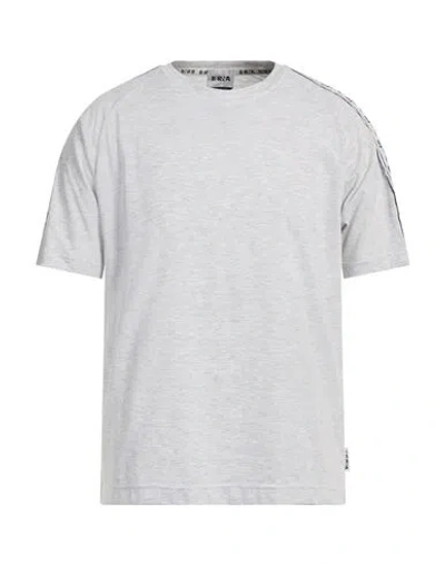 Berna Man T-shirt Light Grey Size Xxl Cotton In Gray