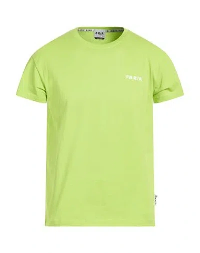 Berna Man T-shirt Lime Green Size M Cotton