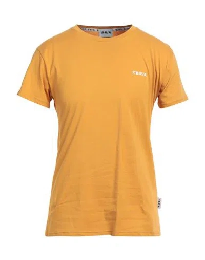 Berna Man T-shirt Marigold Size Xxl Cotton In Yellow