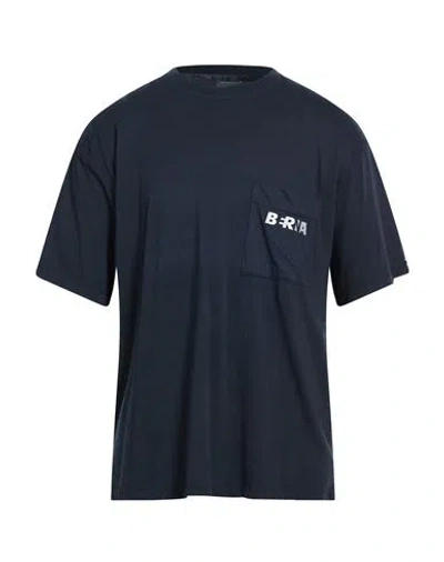 Berna Man T-shirt Midnight Blue Size 1 Cotton