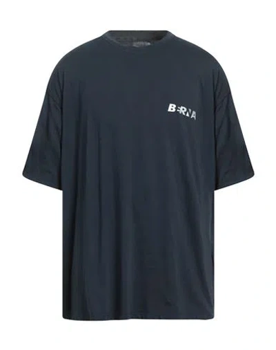 Berna Man T-shirt Midnight Blue Size 3 Cotton