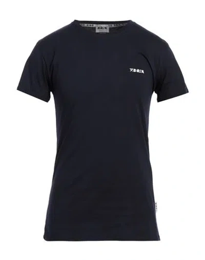 Berna Man T-shirt Midnight Blue Size Xxl Cotton
