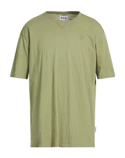 Berna Man T-shirt Military Green Size 3xl Cotton