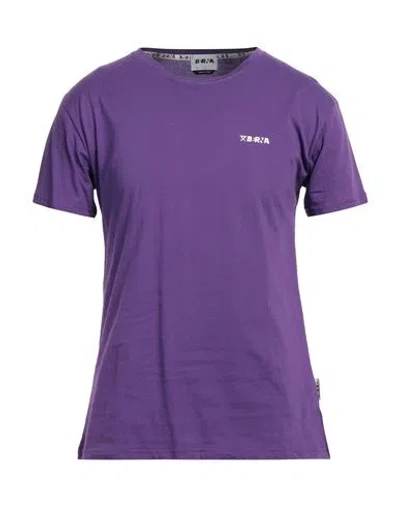Berna Man T-shirt Purple Size Xl Cotton