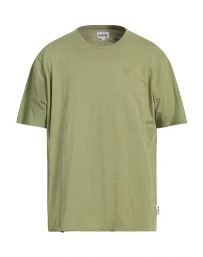 Berna Man T-shirt Sage Green Size Xxl Cotton