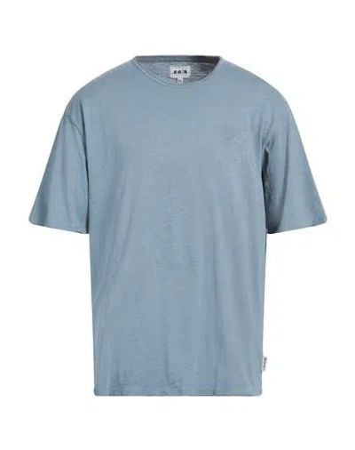 Berna Man T-shirt Slate Blue Size Xxl Cotton