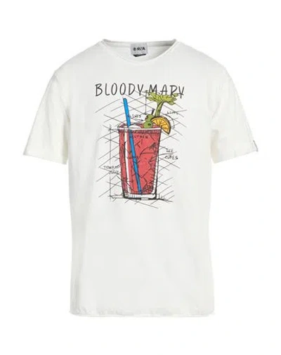 Berna Man T-shirt White Size L Cotton