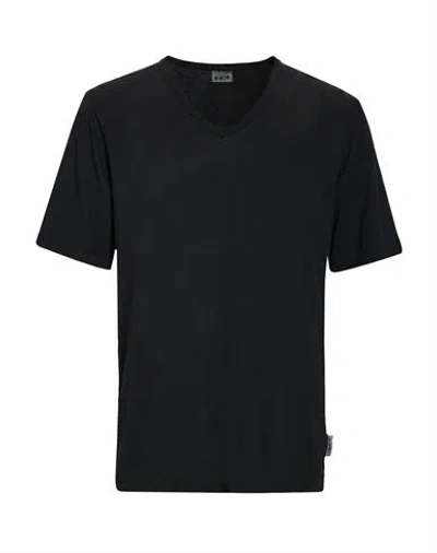 Berna Man T-shirt Black Size L Cotton