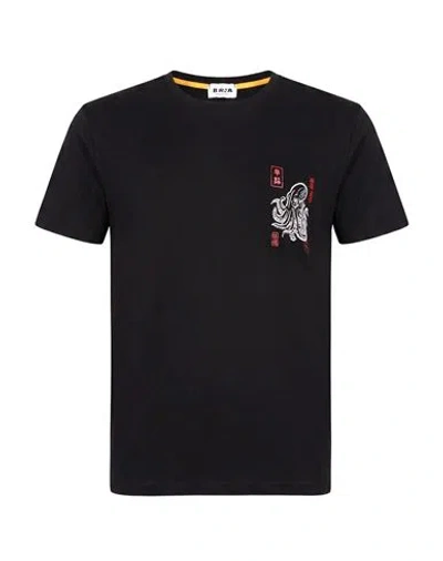 Berna Man T-shirt Black Size Xl Cotton