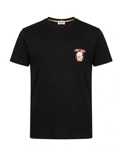 Berna Man T-shirt Black Size Xl Cotton