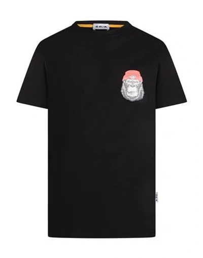 Berna Man T-shirt Black Size Xl Cotton