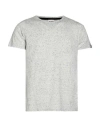 Berna Man T-shirt Light Grey Size M Cotton, Polyester In Gray